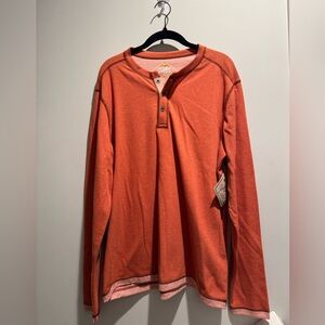 NWT Paradise Collection Orange Long Sleeve